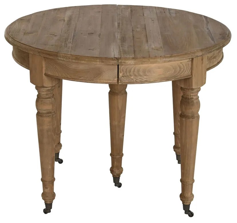 Τραπεζαρία Home ESPRIT Φυσικό Έλατο 100 x 100 x 78 cm