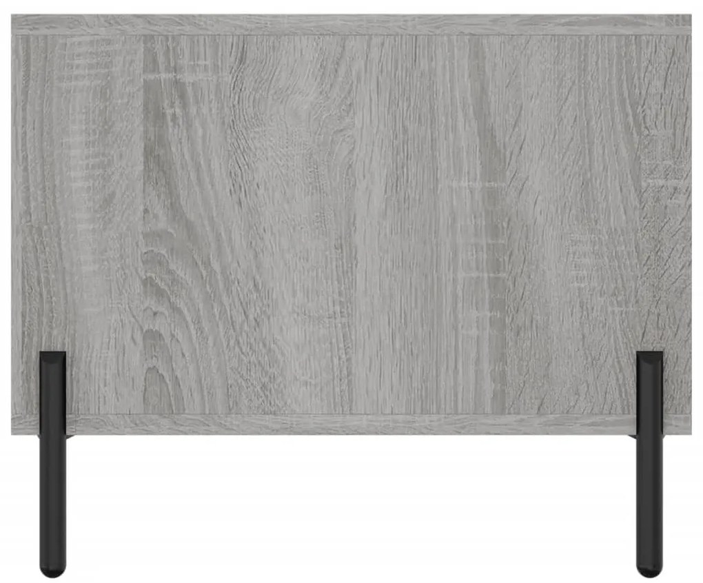 vidaXL Τραπεζάκι Σαλονιού Γκρι Sonoma 102x50x40 εκ. Επεξεργασμένο Ξύλο
