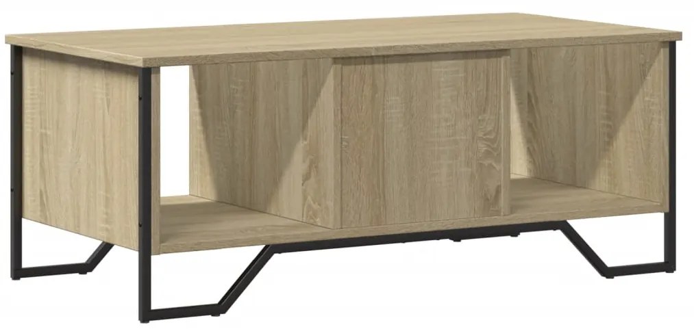 vidaXL Τραπεζάκι Σαλονιού Sonoma Δρυς 100x51x40 εκ. Επεξεργασμένο Ξύλο