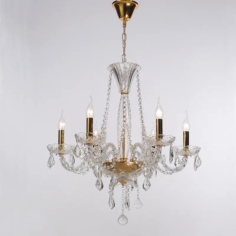 Φωτιστικό Κρεμαστο Aca BLK80046PCG LILIUM Διάφανο (Transparent)