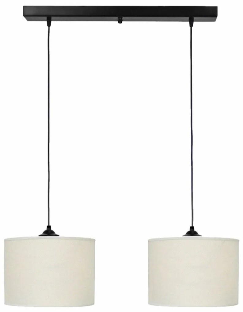 Φωτιστικό Οροφής Δίφωτο Heronia 14-0168 Cream
