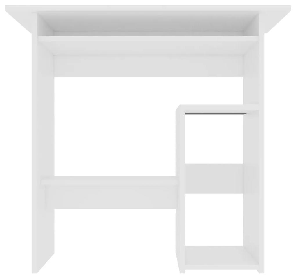 vidaXL Γραφείο Λευκό 80 x 45 x 74 εκ. από Μοριοσανίδα