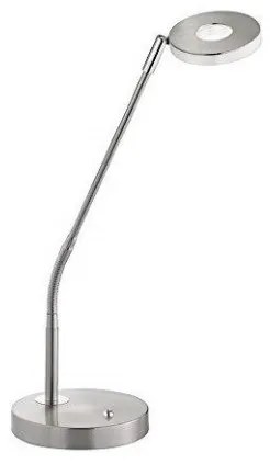 Επιτραπέζιο Φωτιστικό LED Dent σε 2 χρώματα από Fischer Honsel-50062-Νίκελ Ματ 50062