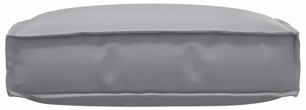 vidaXL Μαξιλάρι Γκρι 60 x 60 x 12 cm Ύφασμα Όξφορντ