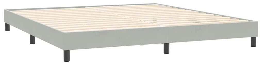 BOX SPRING ΚΡΕΒΑΤΙ ΧΩΡΙΣ ΣΤΡΩΜΑ 200X220 CM ΒΕΛΟΥΔΙΝΟ 3315891