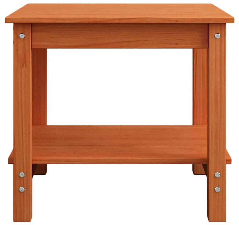 vidaXL Τραπεζάκι σαλονιού Καφέ κεριού 50 x 50 x 45 cm