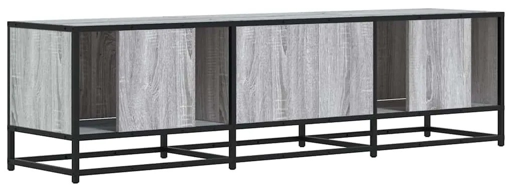 vidaXL Έπιπλο Τηλεόρασης Γκρι Sonoma 150x35x41 εκ. Επεξ. Ξύλο