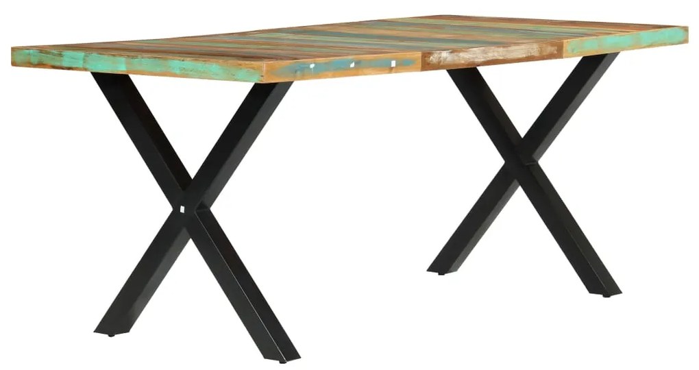 vidaXL Τραπεζαρία 180 x 90 x 76 εκ. από Μασίφ Ανακυκλωμένο Ξύλο