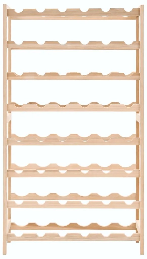 vidaXL Ραφιέρα/Σταντ Κρασιών 57,5 x 28 x 102 εκ. από Ξύλο Κέδρου