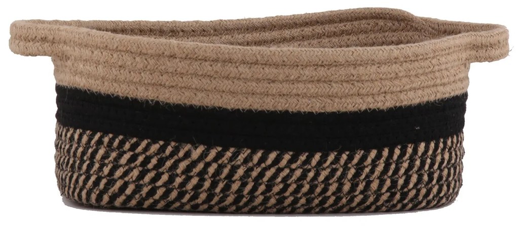 Καλάθι 30Χ20Χ13 Pontense - Natural/Black 5205495456386
