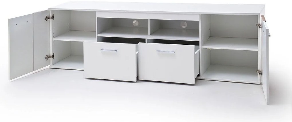 Edge Έπιπλο Τηλεόρασης Καφέ 203x44x59