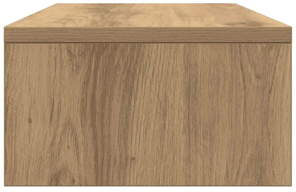 vidaXL Βάση Οθόνης με Συρτάρια Αρτισιανή Δρυς 50x27x15 εκ Επεξεργ Ξύλο