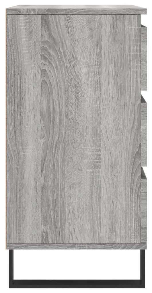 vidaXL Ντουλάπι Γκρι Sonoma 60x35x70 εκ. από Επεξεργασμένο Ξύλο