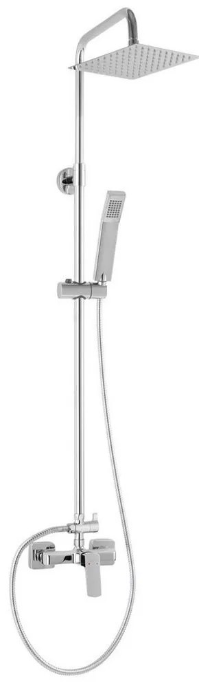 Μπαταρία Σταθερού Ντους Vitto NP81-BVI7UVL Chrome Ferro Κεραμικό,Ορείχαλκος
