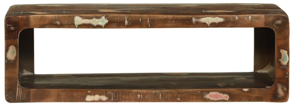 vidaXL Ντουλάπι Τηλεόρασης Πολύχρωμο 80x30x25 cm Μασίφ Ξύλο Ανακυκλωμένο