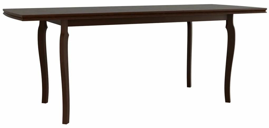 Τραπέζι Victorville 178, Καρυδί, 76x90x160cm, 40 kg, Επιμήκυνση, Φυσικό ξύλο καπλαμά, Ξύλο, Μερικώς συναρμολογημένο, Ξύλο: Οξιά | Epipla1.gr