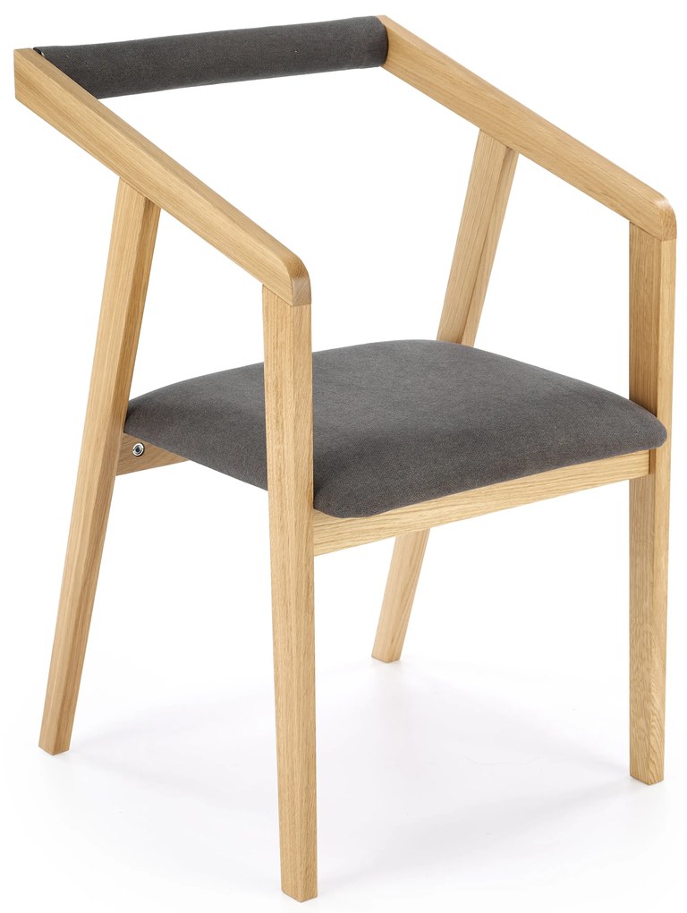 AZUL 2 chair, natural oak / grey DIOMMI-60-24932