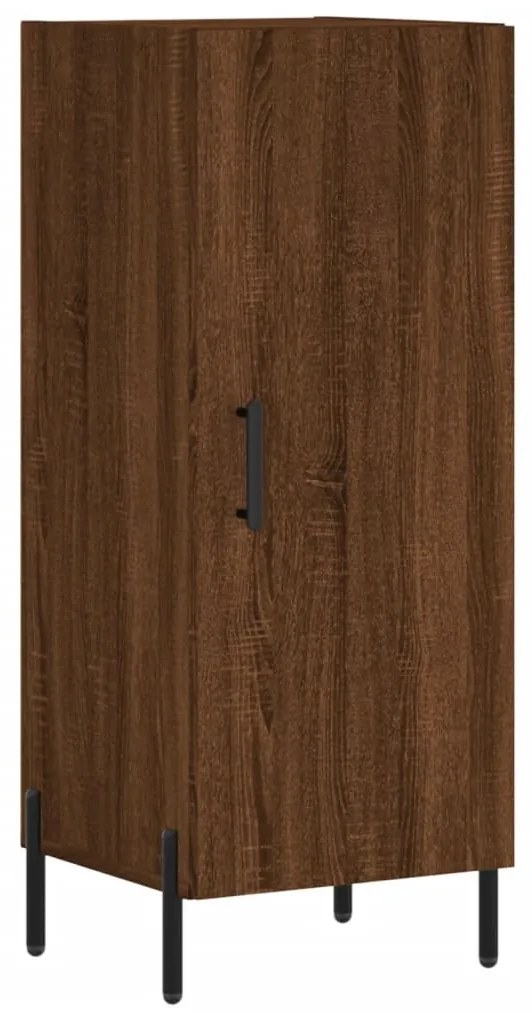 vidaXL Ντουλάπι Καφέ Δρυς 34,5 x 34 x 90 εκ. Επεξεργασμένο Ξύλο