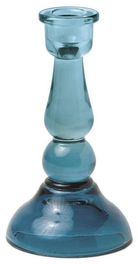 Κηροπήγιο PW-THA012EU Γυάλινο 9x17cm Blue Paddywax Glass