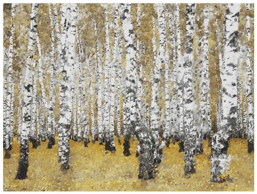 Φωτοταπετσαρία - Autumnal birch forest 200x154