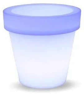 Ηλιακή Φωτιζόμενη Γλάστρα LED RGBW IP65 6500K Magnolia 60 LUMMG060SSNW New Garden-LUMMG060SSNW-Λευκό LUMMG060SSNW