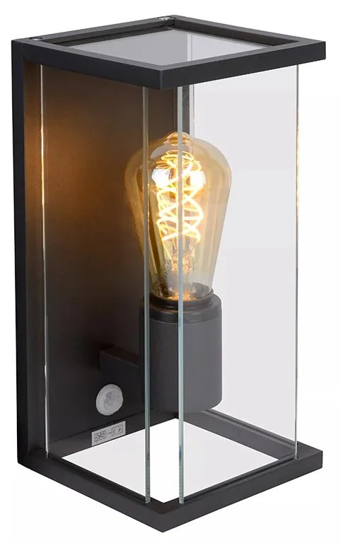 Φωτιστικό Επίτοιχο Lucide 27883-11-30 CLAIRE Ανθρακί (Anthracite)