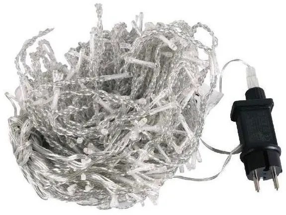 Φωτιστικό κουρτίνας χαμηλής τάσης με 480LED Αδιάβροχο IP44 Θερμό λευκό 6μ+3μ καλώδιο και 8 προγράμματα Arrango AN57372