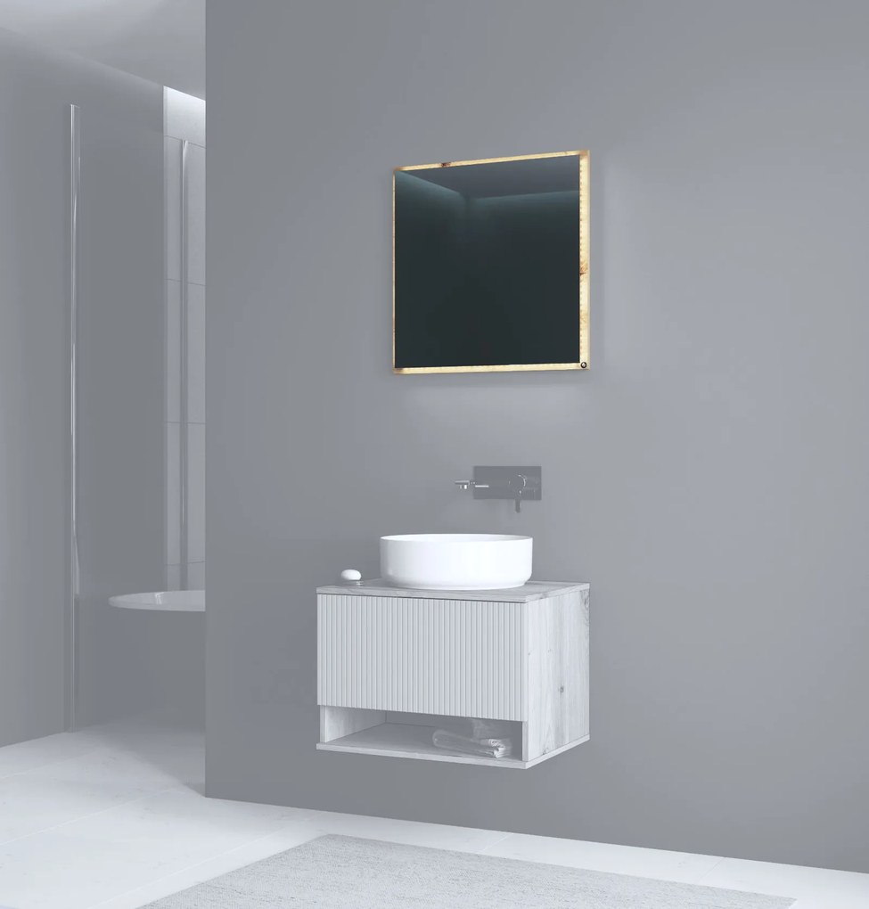 ΣΤΗΛΗ ΜΠΑΝΙΟΥ ΛΕΥΚΗ 35x35x180
