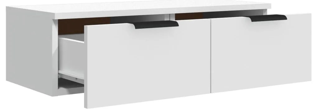 vidaXL Ντουλάπι Τοίχου Λευκό 68 x 30 x 20 εκ. από Επεξεργασμένο Ξύλο