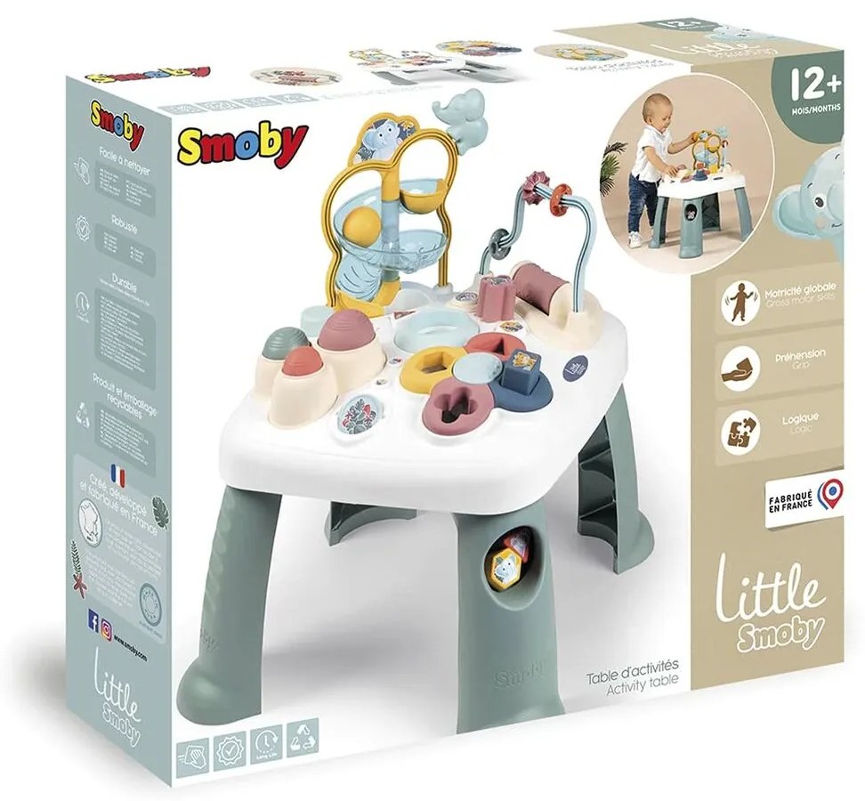Κέντρο δραστηριοτήτων Smoby Activity Table + 1 Έτος Τραπέζι πολλαπλών παιχνιδιών