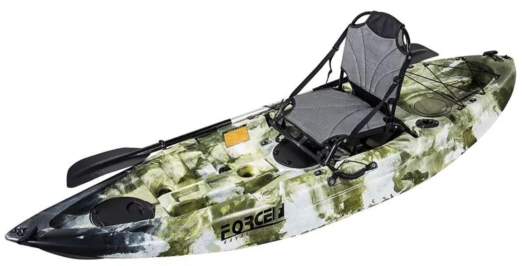 Fishing Kayak FORCE ANDARA SOT FULL Ενός Ατόμου Χακί Παραλλαγής
