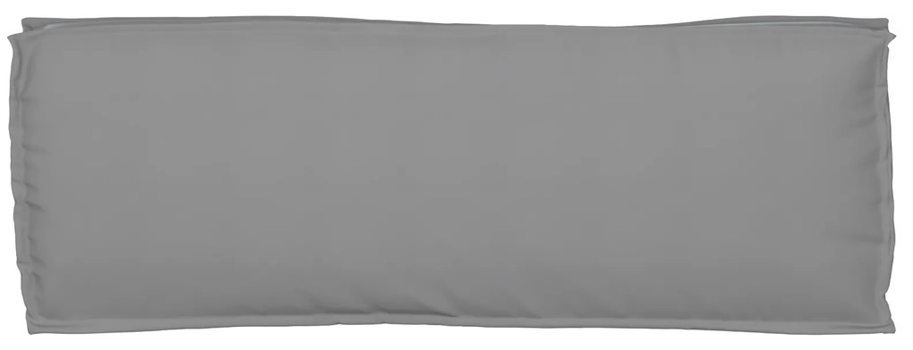 vidaXL Μαξιλάρι Παλετών για Παγκάκι Γκρι 110x40x8 εκ. Ύφασμα Oxford