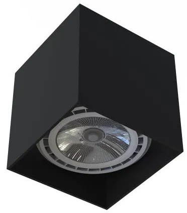 Φωτιστικό Σποτ Οροφής Downlight GU10 LED 15W IP20 Cobble Nowodvorski 7790 Μαύρο