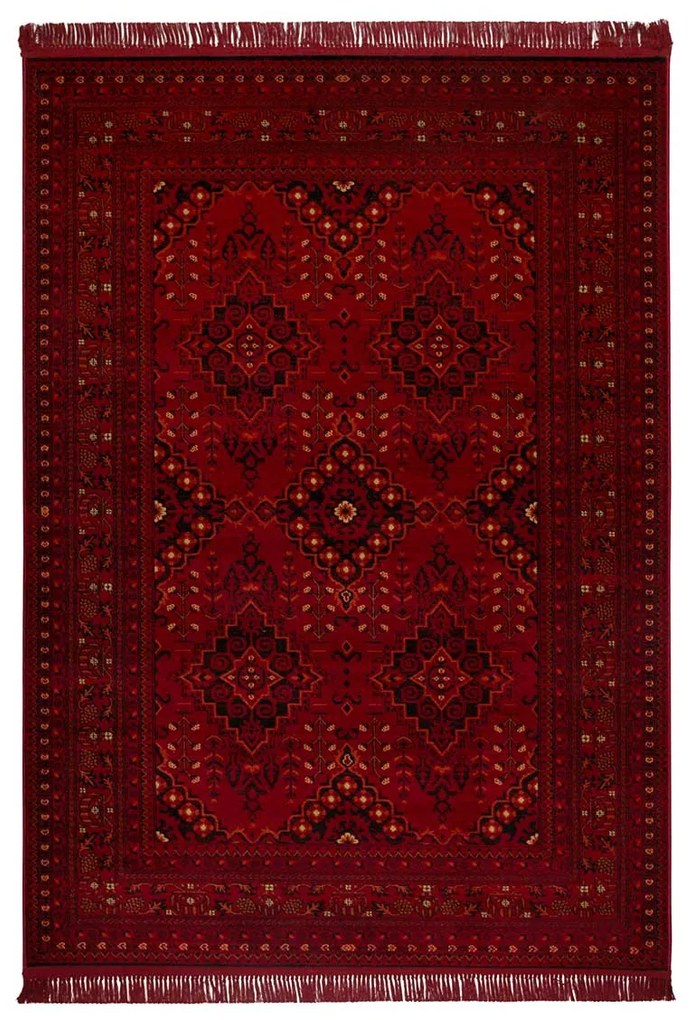 Χαλί Διαδρόμου (80x150) Βιοκαρπέτ Mauri 02269A Burgundy