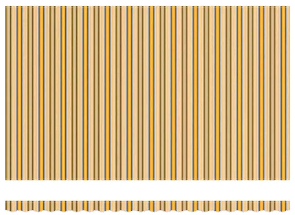 vidaXL Ύφασμα Ομπρέλας με Πολύχρωμο 500 x 300 εκ Πολυεστέρας
