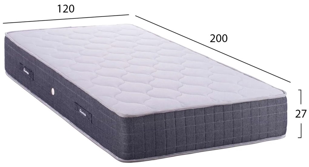 ΣΤΡΩΜΑ DREAMTOPIA CLOUD9 HM656.120 BONNELL SPRING 120x200 εκ.