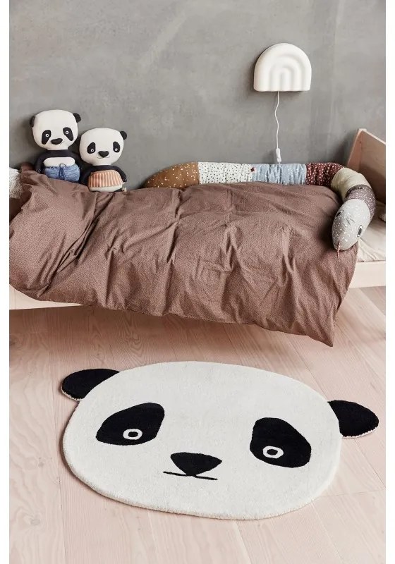 Χαλί Panda OYOY 80% μαλλί - 20% πολυέστερ . 87 cm x 110 cm