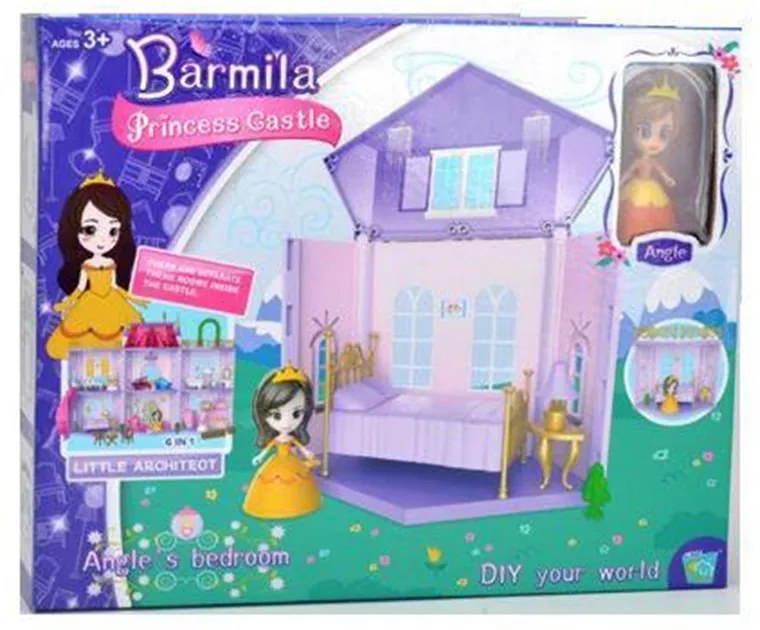Barmila Πλαστικό Κουκλόσπιτο Κάστρο Πριγκίπισσας