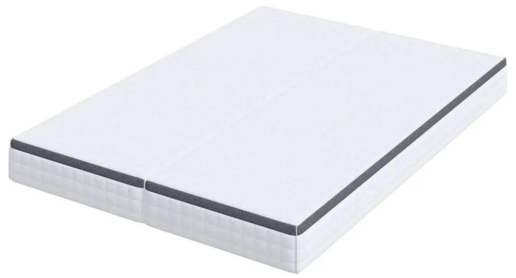 vidaXL Στρώμα 2 pcs Λευκό και Γκρι 80 x 200 cm Σαμπρέλα Bonell