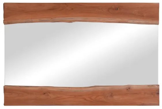 Καθρέπτης Riverine Pakoworld teak ξύλο 120x80x4εκ 338-000006-338-000006-Καφέ 338-000006