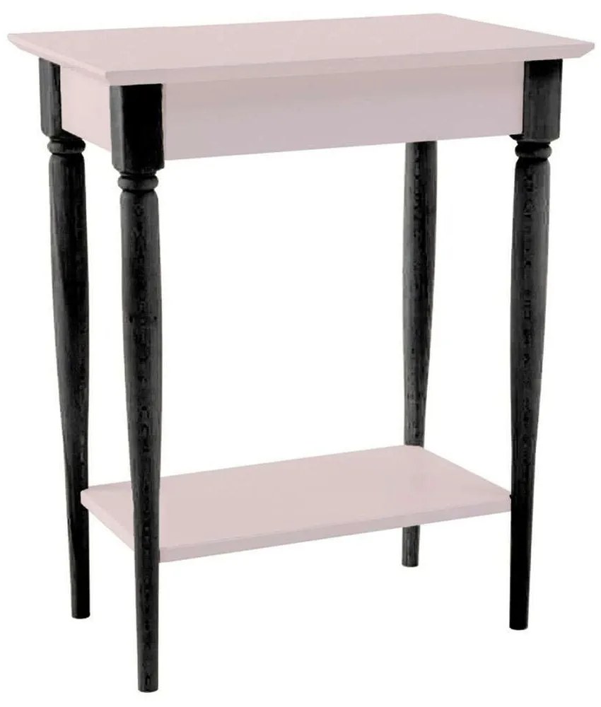 Κονσόλα Mamo S MAMOCSBL9 65x35x74cm Pink-Black Mdf, Wood