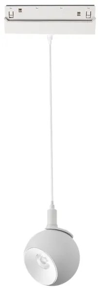 Κρεμαστό Φωτιστικό Ράγας LED IP20 12W 3000K IONAP1230W ACA-IONAP1230W-Λευκό IONAP1230W