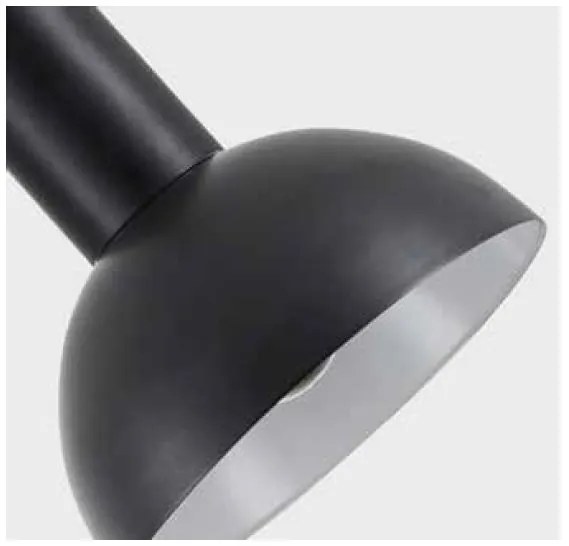 Φωτιστικό Οροφής  SE21-BL-4-MS3 ADEPT TUBE Black Pendant Black Metal Shade+ - Μέταλλο - 77-8554