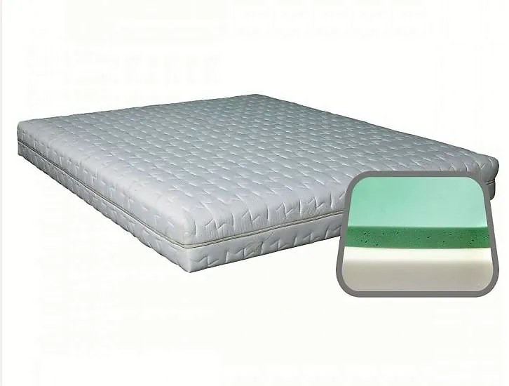 Στρώμα 100 x 190 Xωρίς Ελατήρια &amp; Memory Foam ELEGANCE