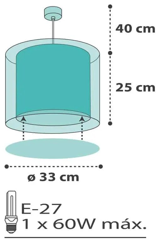 Clouds Green κρεμαστό παιδικό φωτιστικό (41412[H]) - 41412H