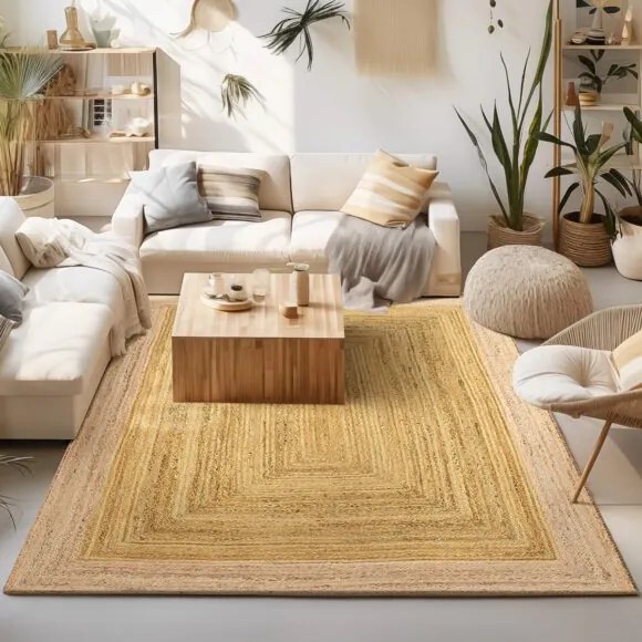 Beauty Home Πατάκι Tropic Art 9139 65x150 Μπεζ,Κίτρινο