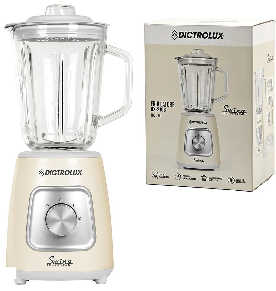 Μπλέντερ Dictrοlux Κρέμα 1.5L 1000W