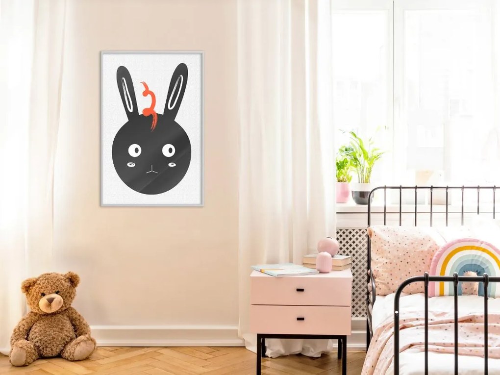 Αφίσα - Surprised Bunny - 20x30 - Χρυσό - Χωρίς πασπαρτού