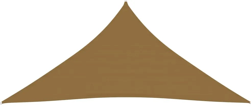 vidaXL Πανί Σκίασης Taupe 5 x 6 x 6 μ. από HDPE 160 γρ./μ²