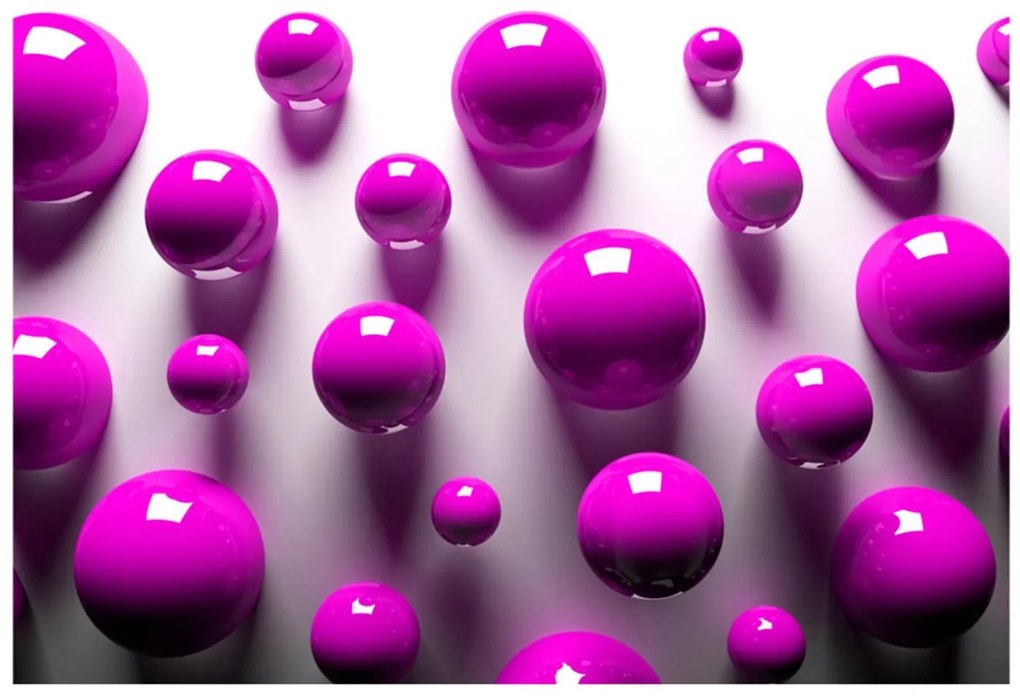 Φωτοταπετσαρία - Purple Balls 400x280